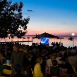 Lakeside cinema at the terrace