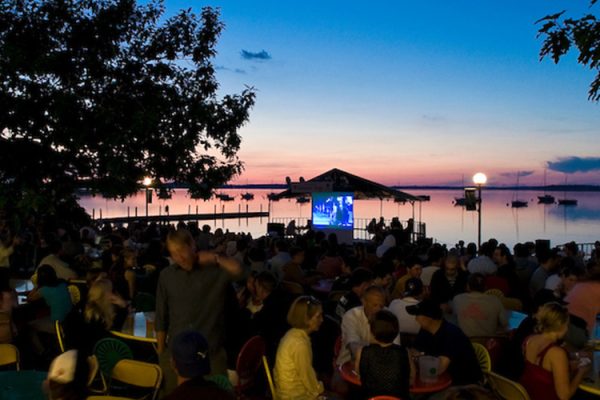 Lakeside cinema at the terrace
